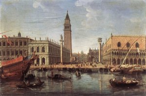 The Piazzetta From The Bacino Di San Marco, 1700