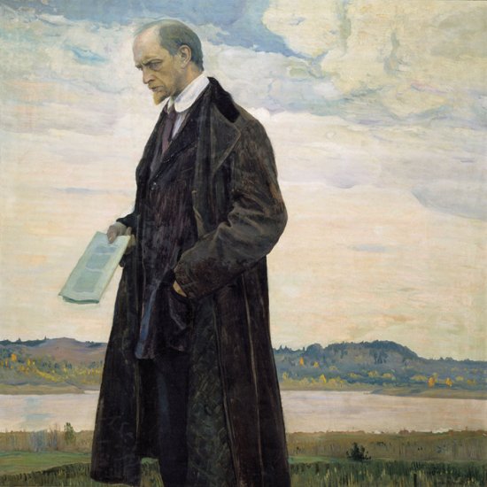 Thinker, Portrait Of Ivan Ilin. 1921 - Click Image to Close