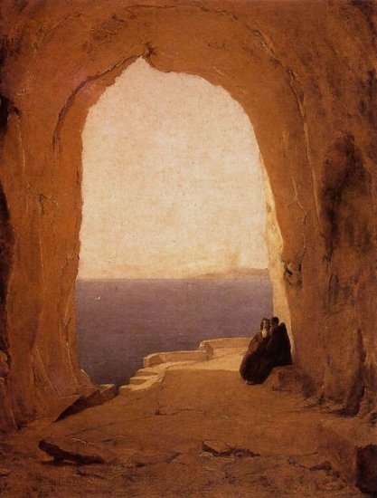 Grotto In The Gulf Of Naples, 1829 - Click Image to Close