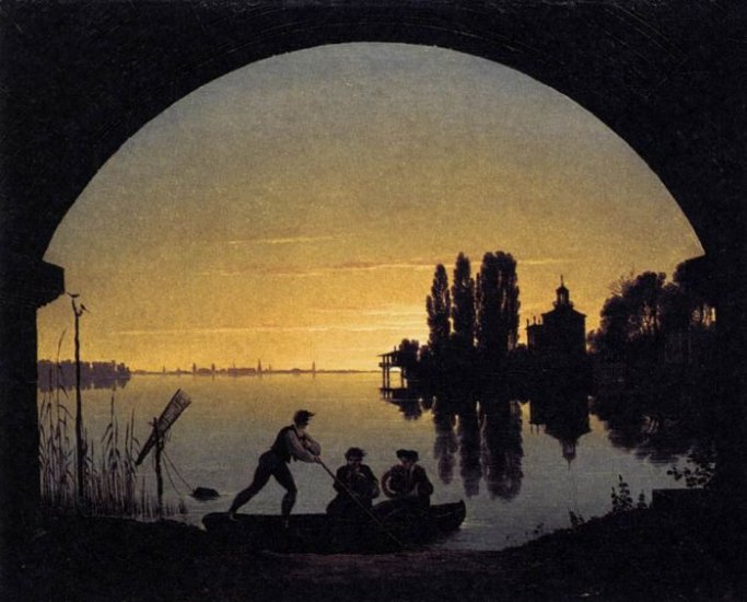 The Banks Of The Spree Near Stralau, 1817 - Click Image to Close