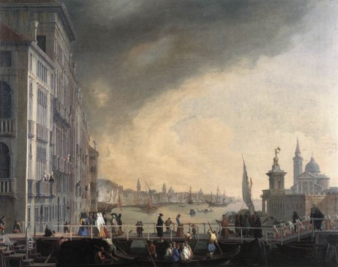 The Bridge For The Feast Of The Madonna Della Salute, 1720 - Click Image to Close