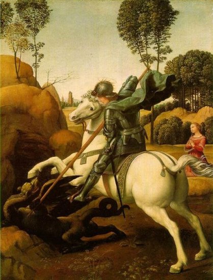 St. George And The Dragon , 1506 - Click Image to Close