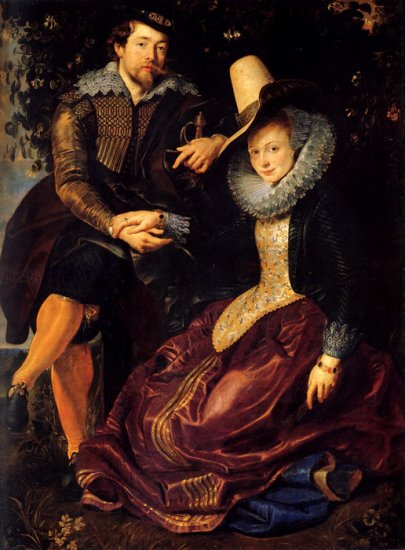 Self-portrait With Isabella Brant, 1610 - Click Image to Close