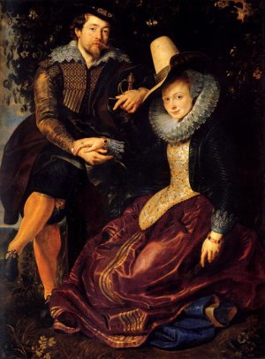 Self-portrait With Isabella Brant, 1610