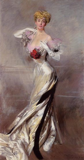 Portrait Of The Countess Zichy, 1905 - Click Image to Close