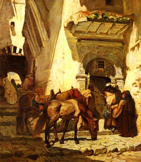 Near The Kasbah, 1881 - Click Image to Close