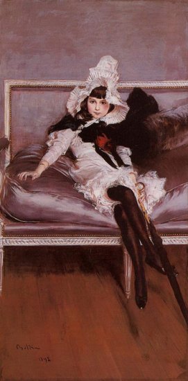 Portrait Of Giovinetta Errazuriz, 1892 - Click Image to Close