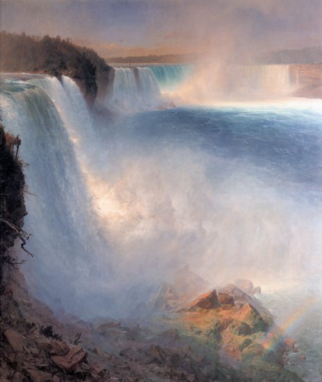 Niagara Falls, From The American Side - Click Image to Close