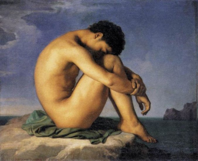 Young Man By The Sea, 1837 - Click Image to Close