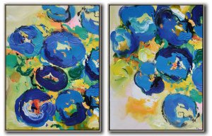 Set Of 2 Contemporary Art #SOTAC0A52