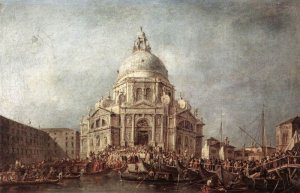 The Doge At The Basilica Of La Salute, 1766