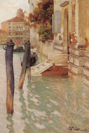 On The Grand Canal, Venice, 1885 - Click Image to Close