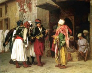 Old Clothing Merchant In Cairo Aka Roaving Merchant In Cairo, 1866