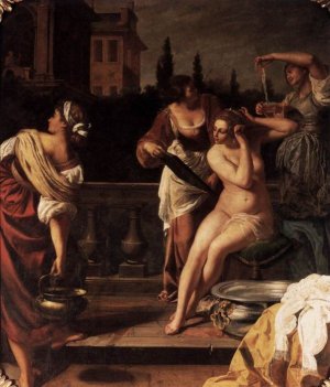 David And Bathsheba, 1640