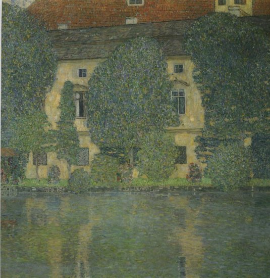 Scloss Kammer On The Attersee III, 1910 - Click Image to Close