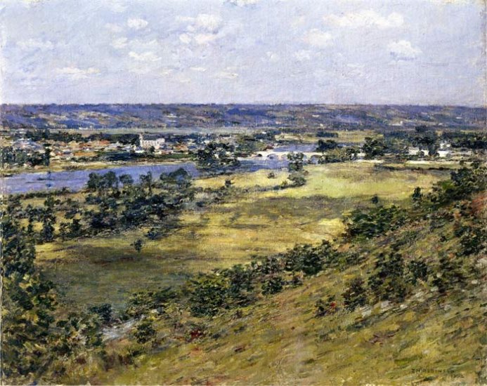 Valley Of The Seine, 1892 - Click Image to Close