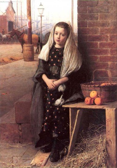 The Little Orange Girl - Click Image to Close