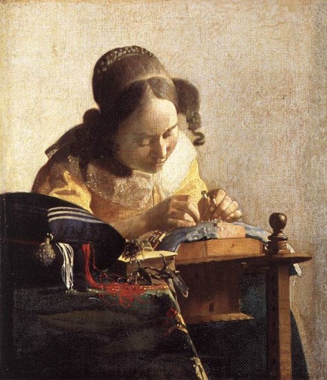 The Lacemaker, C.1669-1670 - Click Image to Close