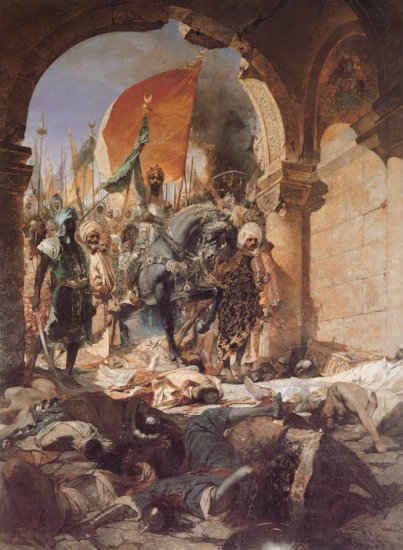 The Entry Of Mahomet II Into Constantinople, 1876 - Click Image to Close