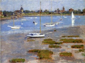 Low Tide, The Riverside Yacht Club, 1894