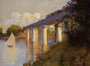 The Railway Bridge At Argenteuil , 1874