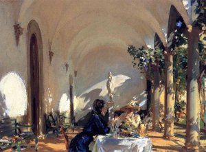 Breakfast In The Loggia , 1910