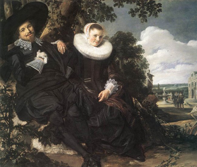 Married Couple In A Garden, C.1622 - Click Image to Close