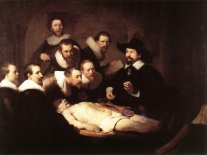 The Anatomy Lecture Of Dr. Nicolaes Tulp, 1632