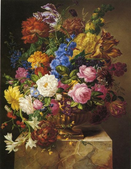 Blumenbouquet, 1840 - Click Image to Close