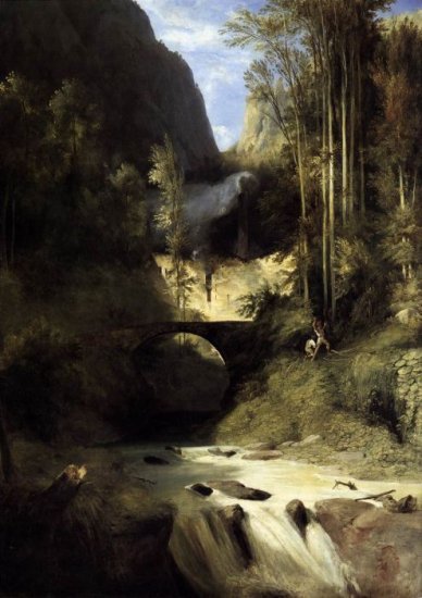 Gorge At Amalfi, 1831 - Click Image to Close