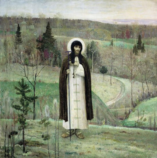 The Holy Sergiy Rodonejskiy. 1899 - Click Image to Close