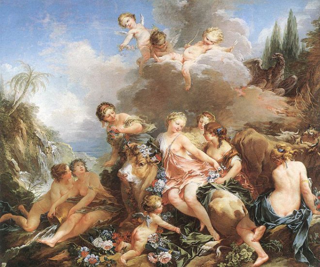 The Rape Of Europa, 1732-1734 - Click Image to Close