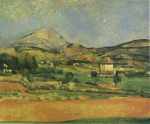 Sainte- Victoire Mountain, 1885