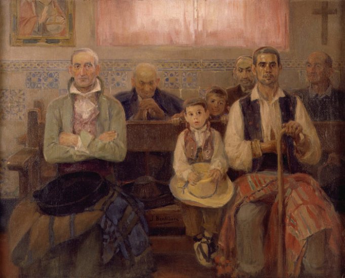 Misa En La Ermita [Mass In The Chapel], 1871 - Click Image to Close