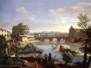 The Castel Sant'Angelo From The South, 1690