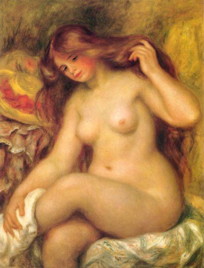 Bather With Blonde Hair, 1904-1906 - Click Image to Close