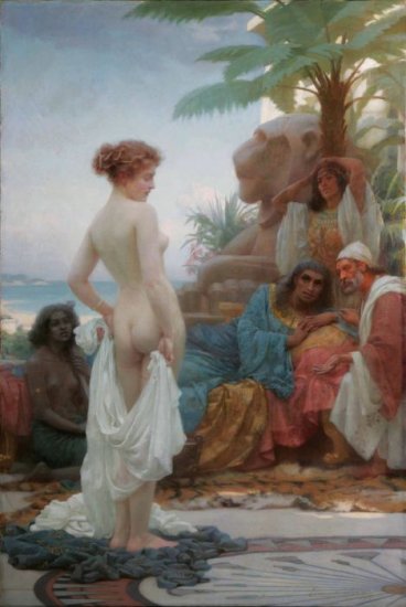 Normand Oil Paintings - The White Slave - Click Image to Close