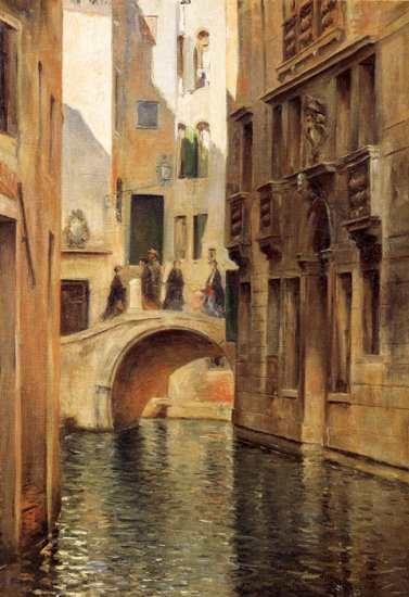 Venetian Canal, 1905 - Click Image to Close