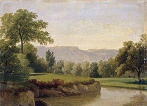 River Landscape, 1820