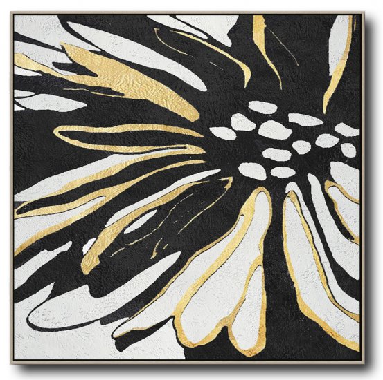 Square Minimal Flower Art #ADMPS0A211 - Click Image to Close