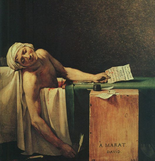 The Death Of Marat, 1793 - Click Image to Close