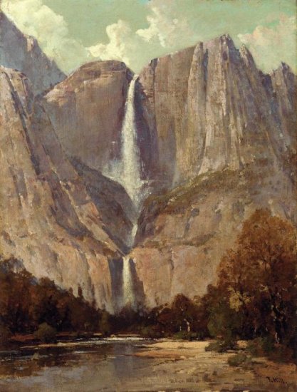 Bridle Veil Fall, Yosemite - Click Image to Close