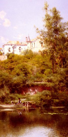 Boating At The Edge Of The Town - Click Image to Close