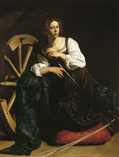 Saint Catherine Of Alexandria, 1598 - Click Image to Close