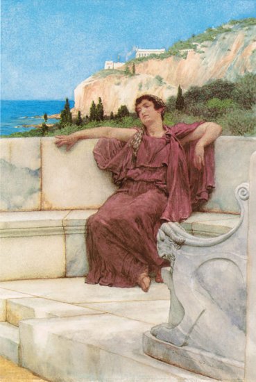 A Female Figure Resting - Click Image to Close