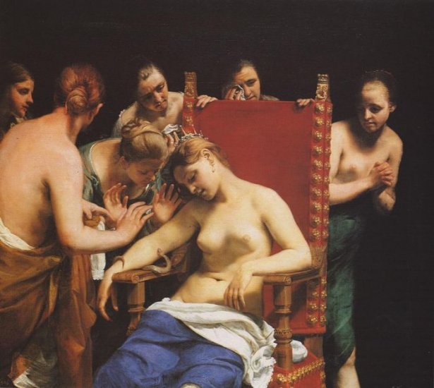 The Death Of Cleopatra, 1658 - Click Image to Close