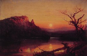 Sunset, Eagle Cliff, New Hampshire, 1867