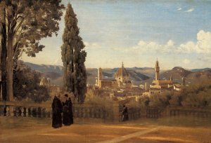 Florence - The Boboli Gardens, C.1834-1835