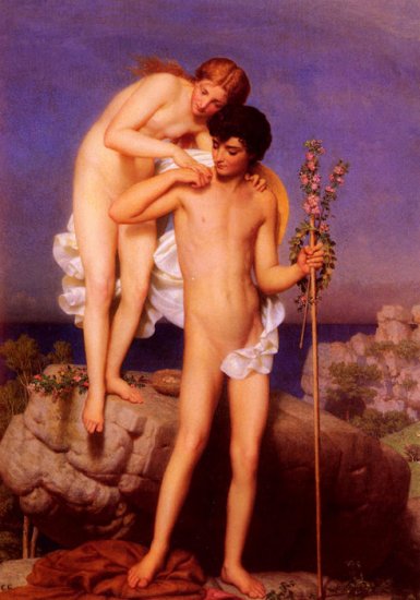 Daphnis Et Chloe Revenant De La Montagne [Daphnis And Chloe Returning From The Mountain] - Click Image to Close