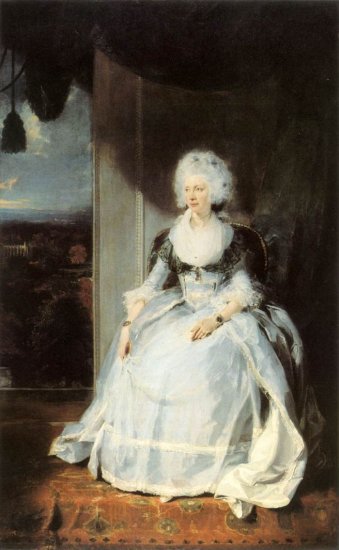 Portrait Of A Lady In Blue, 1777-1779 - Click Image to Close